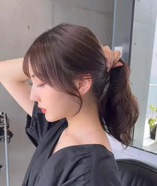 セミロング 🌫️大人韓国ヘア 🌫️naoyaのヘアスタイル