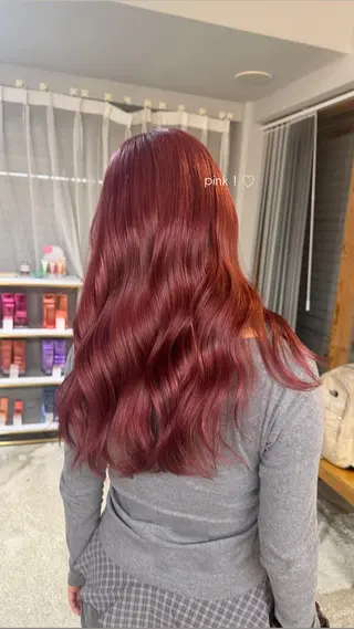 ロング カラー cipre 萌乃のヘアスタイル