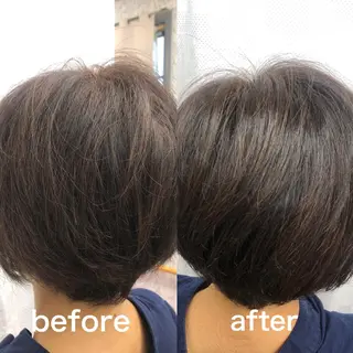 リラクゼーション ヘナサロンのヘアスタイル