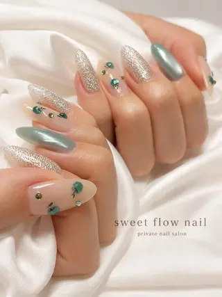 ネイル sweet flow nailのネイルデザイン