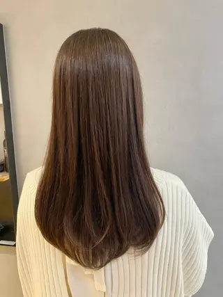 カラー やまもとゆうり 艶カラー🫧のヘアスタイル