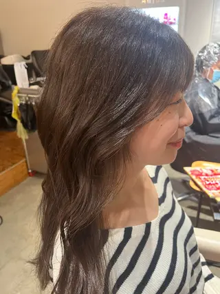 ミディアム ☁️ささきゆや ☁️のヘアスタイル