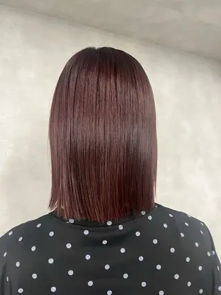 ミディアム カラー anon Loemのヘアスタイル