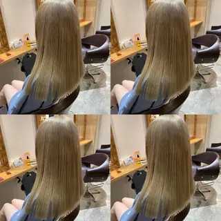 セミロング カラー レイヤー×艶髪特化 マネージャー安藤光司のヘアスタイル