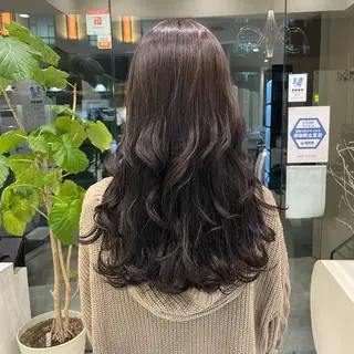 ロング カラー MATISSE藤崎 渕上 ジュビアイのヘアスタイル