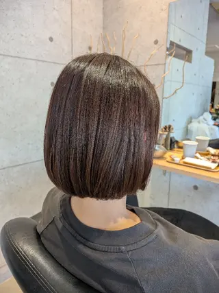 ミディアム NISHIDA MINAMIのヘアスタイル