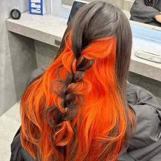 カラー Yoshiいろあそび 八王子/ハイトーンのヘアスタイル