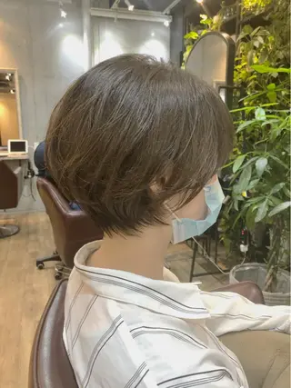ショート カラー 増山 大起のヘアスタイル