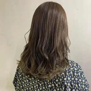 ミディアム カラー 清村 和音のヘアスタイル