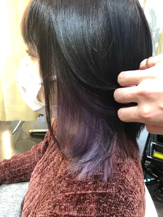 ミディアム 中田 雅彦のヘアスタイル