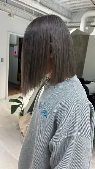 ミディアム Miyuu 『藤沢』のヘアスタイル