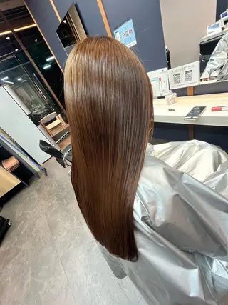 ロング カラー 宮下 浩一のヘアスタイル