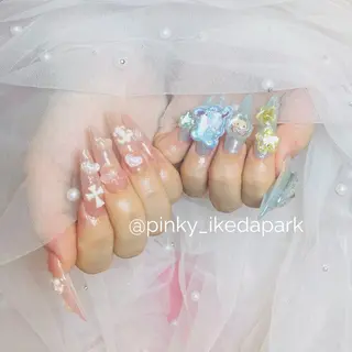 ネイル ピンキー 池田公園店のネイルデザイン