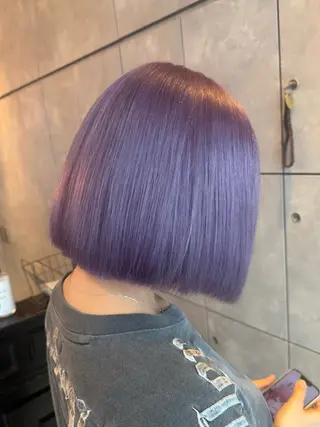 ミディアム カラー 🎀ハイトーン・艶 カラー HANA🎀のヘアスタイル