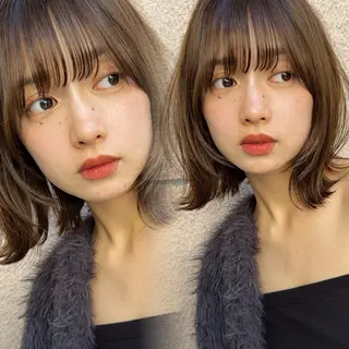 ショート カラー 美髪縮毛矯正✨🫧 レイヤー川村利幸のヘアスタイル