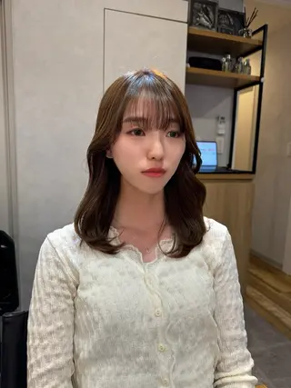 セミロング 吉祥寺プルエクステ 🌟Hiraiのヘアスタイル