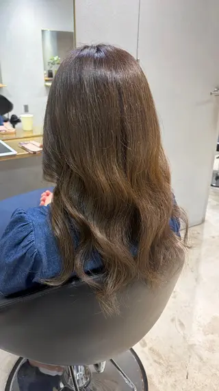 ロング カラー nanako/表参道 /透明感カラーのヘアスタイル