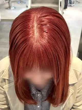 セミロング MOMOKA LUCK TOKYOのヘアスタイル