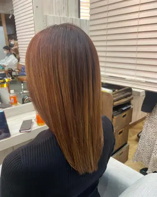 ショート カラー パーマ ヘアアレンジ メンズ キッズ ネイル マツエク・マツパ Saffyハリウッド トリートメント◎のヘアスタイル