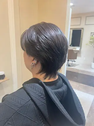 ショート ヘアケアソムリエ MIKUのヘアスタイル