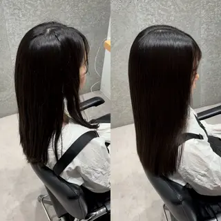 セミロング 髪質改善ヘアケア 艶髪特化/上田のヘアスタイル