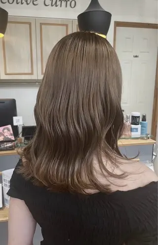 セミロング カラー ️暖色/透明感カラー Hinataのヘアスタイル