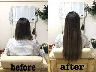 ロング KA BUのヘアスタイル
