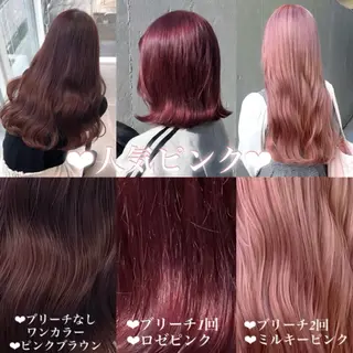 セミロング カラー ᴋᴀɴᴀ 🎀のヘアスタイル