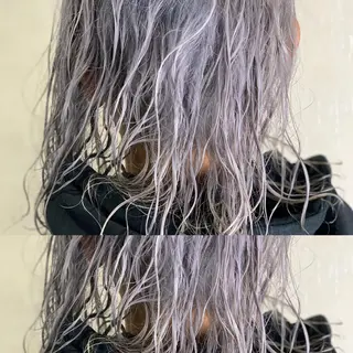 ミディアム カラー LUXBE LUCEのヘアスタイル