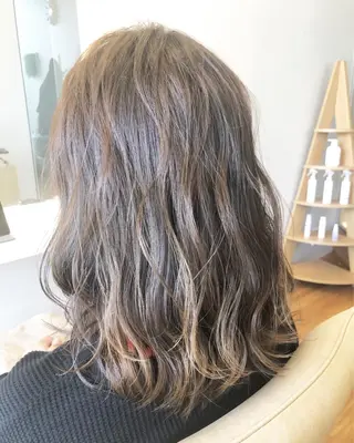 ミディアム カラー ヘアアレンジ 小林 まさきのヘアスタイル