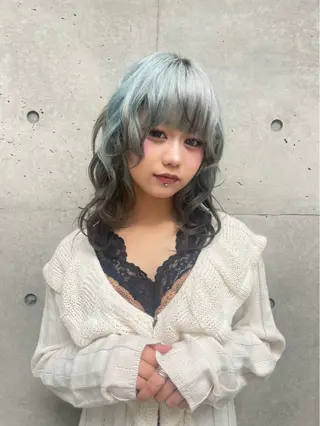 ミディアム カラー ヘアアレンジ 原宿/似合わせカラー /@shx_7q将太のヘアスタイル
