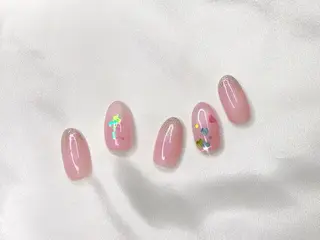 ネイル Cherie PINKのネイルデザイン