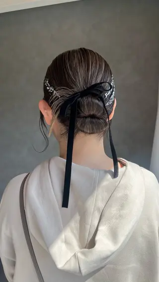 ヘアアレンジ 高松 千夏のヘアスタイル