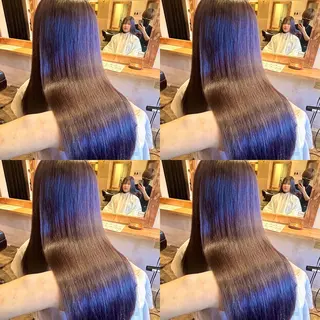 ロング カラー 店長✨髪質改善✖️ 透明感カラー／純大のヘアスタイル