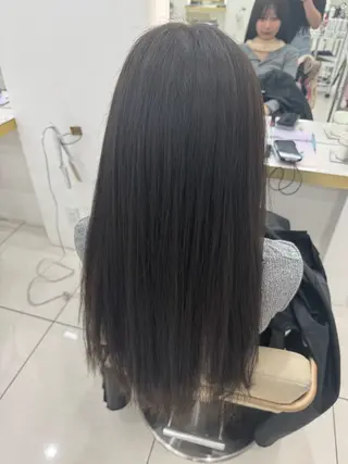 ロング カラー 天野 ひとみのヘアスタイル