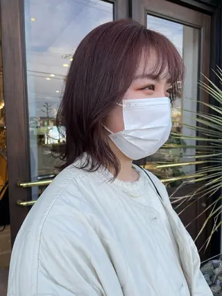 カラー 比嘉 千咲のヘアスタイル