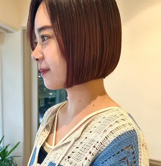 ミディアム HCA studioのヘアスタイル