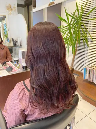 ロング カラー 🫧富田 苑実🫧のヘアスタイル