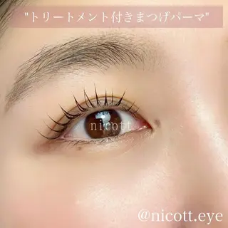 マツエク・マツパ nicott. mayukaのマツエク・マツパデザイン