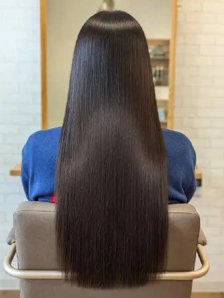 ロング 根岸 進のヘアスタイル