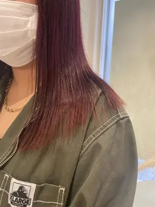 ミディアム 暖色🎀ゆるふわ☁️ MOERI 🍒のヘアスタイル