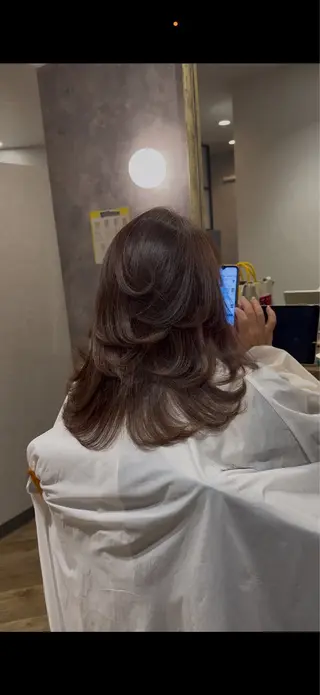 セミロング 阪急箕面徒歩1分 labimani千葉のヘアスタイル