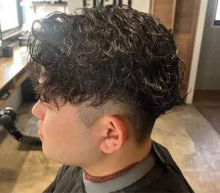 パーマ メンズ 清水 men'sパーマ特化のヘアスタイル