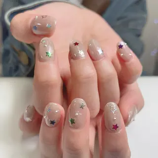 ネイル MoMoA Nail ネイル長さ出し専門店のネイルデザイン