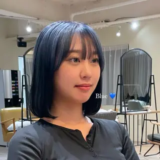 ミディアム カラー Aoi 🎀 Ly hairのヘアスタイル
