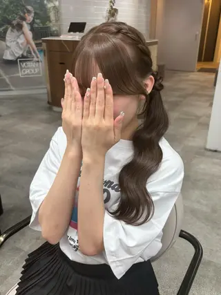 ヘアアレンジ 🎀ヘアセット/ 博多美容室ゆうあ🎀のヘアスタイル
