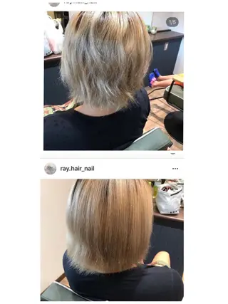 Ray hair 春日部のヘアスタイル