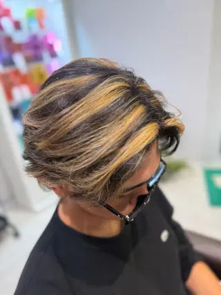 カラー 🦄ブリーチ特化‼️ Ash小岩YUTAのヘアスタイル
