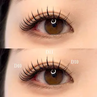 マツエク・マツパ 坂口 莉子のマツエク・マツパデザイン