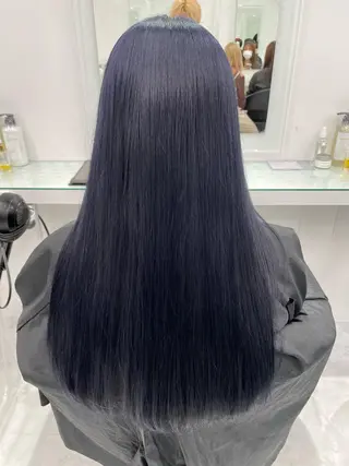 ロング カラー 乾かすだけで美髪✨ 髪質改善専門/鈴木遼のヘアスタイル